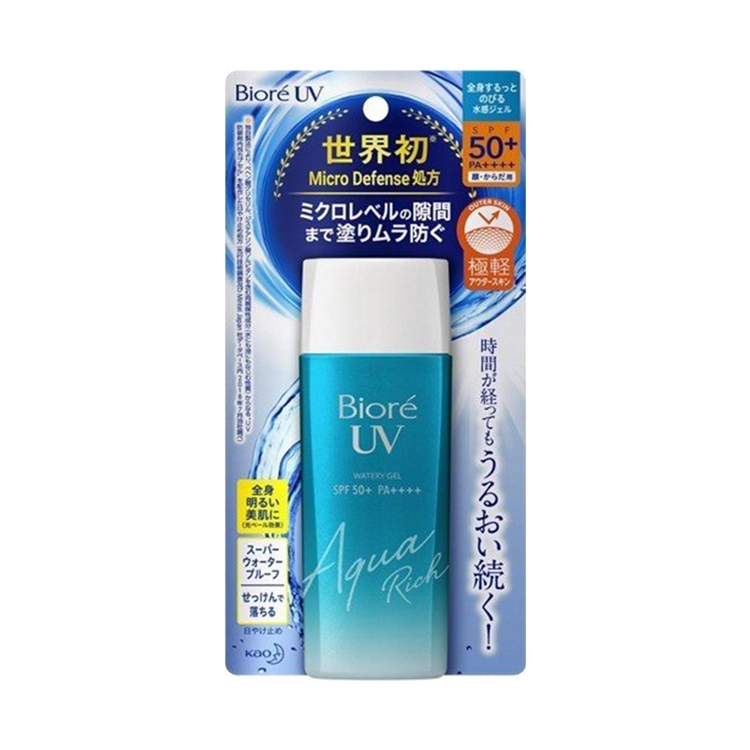Biore 碧柔 多效水润防晒啫喱 SPF50+ PA++++ 90ml *3件 图4