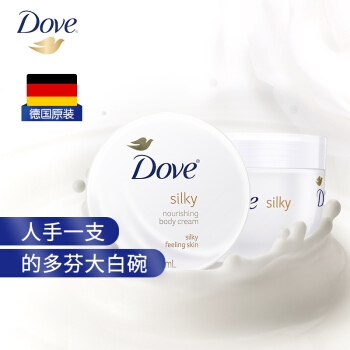 Dove 多芬 丝滑水润身体乳霜 300ml *3件 图1