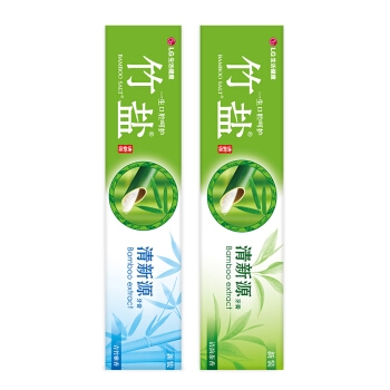 LG 竹盐 清新源牙膏 110g*3支 *10件 图2