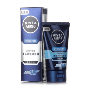 NIVEA 妮维雅 水活畅透套装（水活畅透精华露50g+多效洁面乳50g） *4件 图5