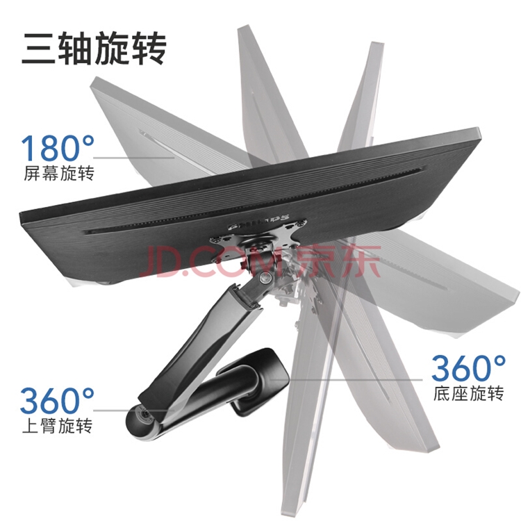 Brateck LDT13-C012 显示器支架 图5