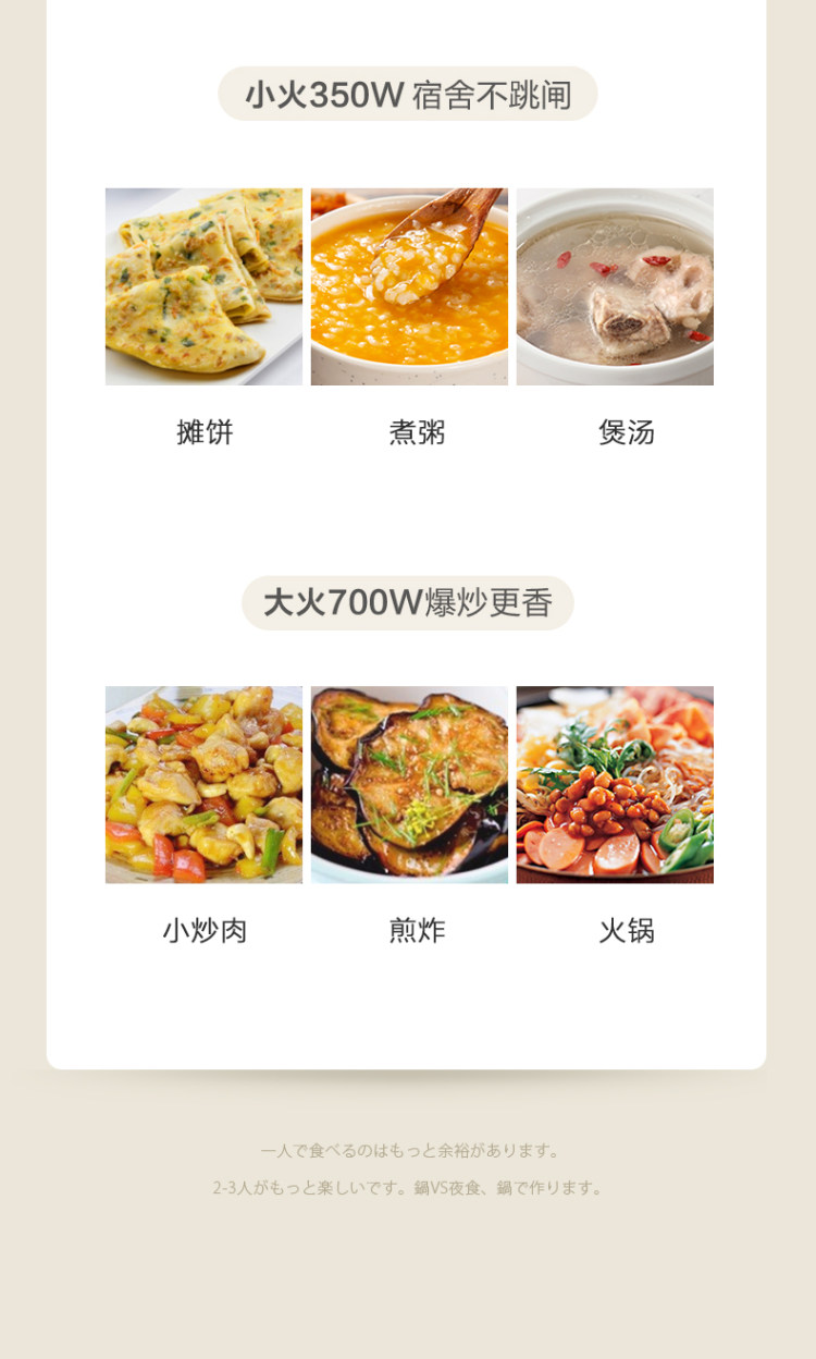 olayks 出口日本款 多功能电热火锅 图3