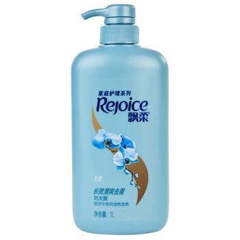 Rejoice 飘柔 清爽去屑 兰花洗发水 1L 图1
