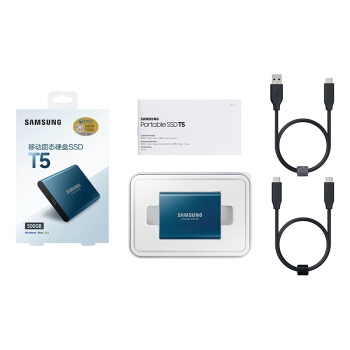 18点开始： SAMSUNG 三星 Portable SSD T5 移动固态硬盘 500GB 图5