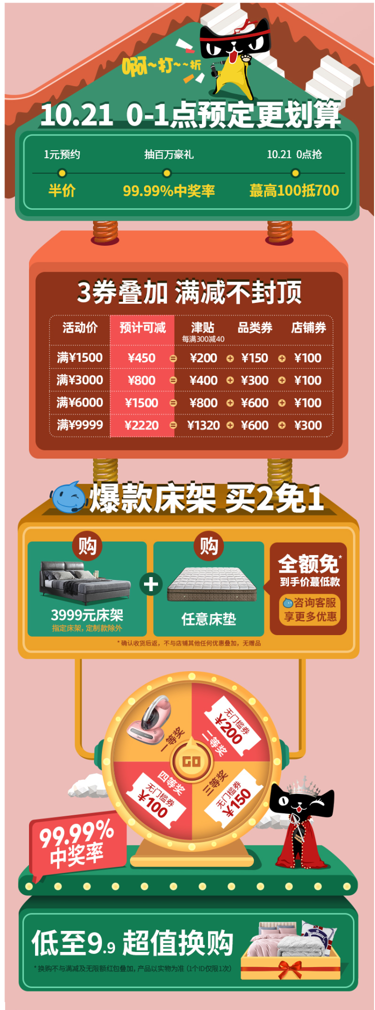神价 雅兰有度 奢享版 席梦思床垫 5cm豪华美式垫层 图2