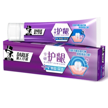 京东PLUS会员： DARLIE 黑人 专研护龈牙膏 120g 矿物盐 +凑单品 图1