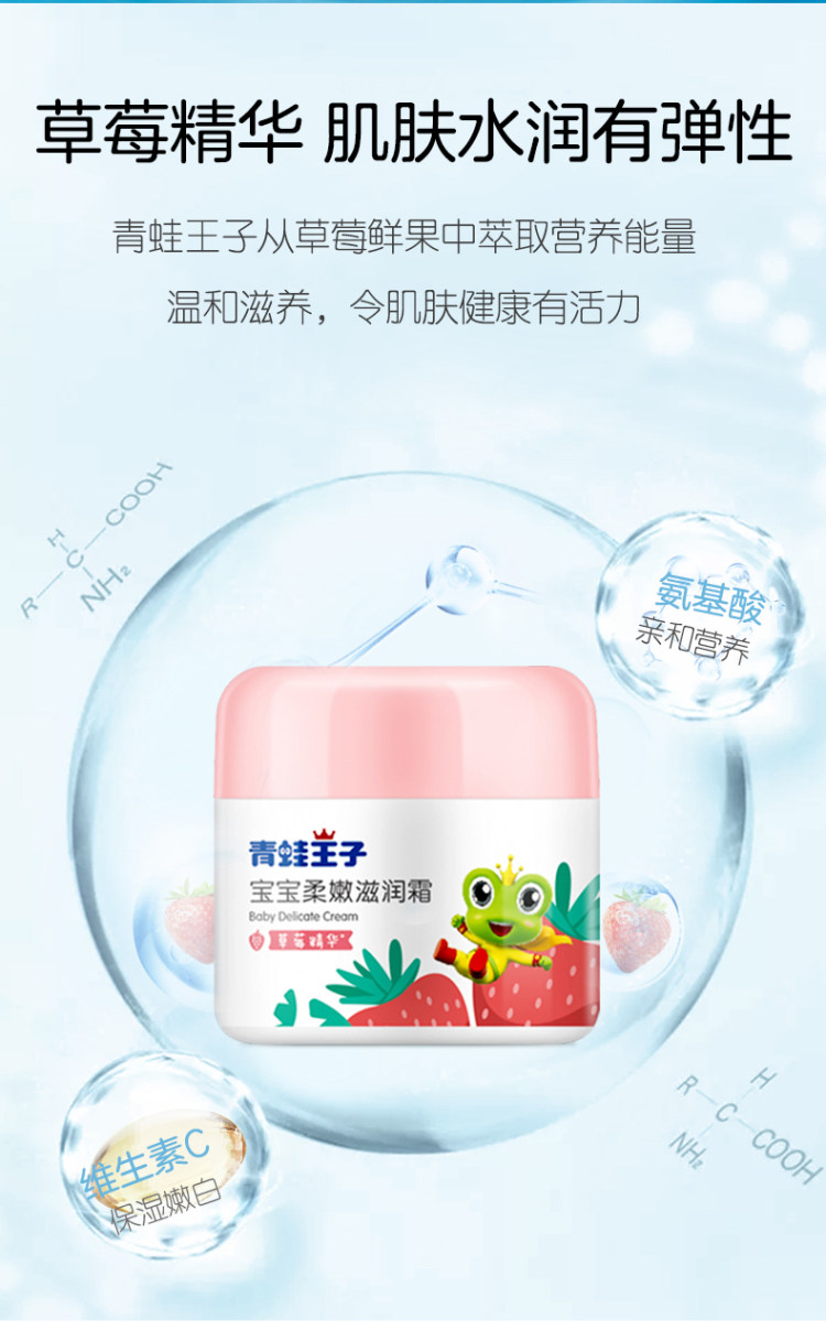 青蛙王子儿童面霜2盒唇膏2支 图5