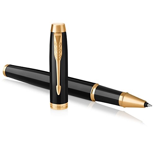 双11预售： PARKER 派克 IM 纯黑丽雅金夹 宝珠笔 (黑色、0.5mm) 图2