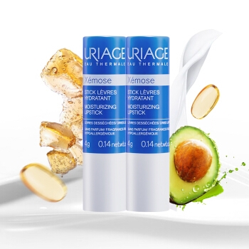 Uriage 依泉 特润滋润唇膏 4g*2支装 *2件 图1