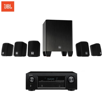 JBL CINEMA 510CN+AVR101功放 音响 音箱 5.1 家庭影院 电视音响 落地影院 组合音响 客厅影院 HIFI 图1