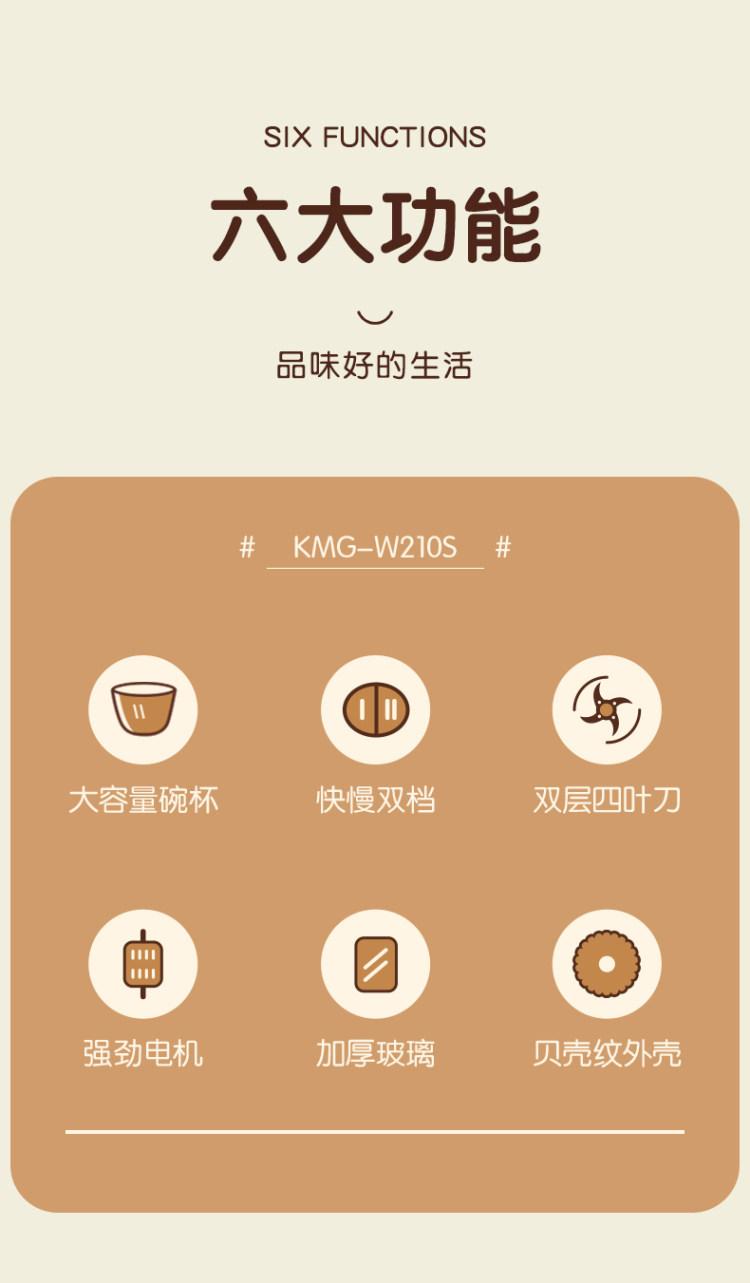 康佳 绞肉机家用电动不锈钢多功能 图4