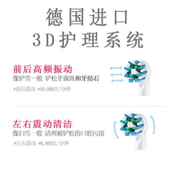 1日0点： Oral-B 欧乐B P2000 蓝 电动牙刷 图5