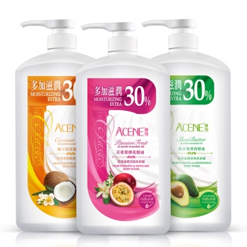 ACCEN 澳雪 经典滋润沐浴露套装 750ml*3瓶 图1