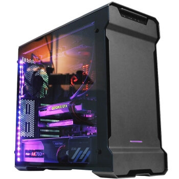 双11预售： PHANTEKS 追风者 515ETG 机箱 黑色 图2