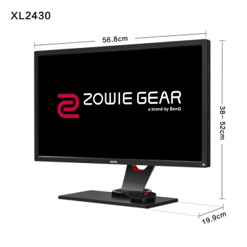 双11预售： BenQ 明基 ZOWIE GEAR XL2430 24英寸 TN电竞显示器（144Hz、1ms、S-Switch） 图3