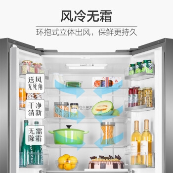 限地区： Haier 海尔 BCD-453WDVS 453升 四门冰箱 图4