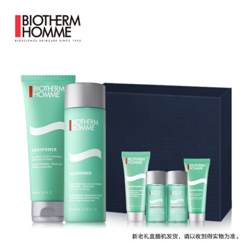 BIOTHERM 碧欧泉男士水动力护肤套装(洁面膏125ml+爽肤水200ml）+赠精华露25ml+爽肤水 25ml+保湿乳5ml*2 图2