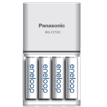 eneloop 爱乐普 KJ55MCC40C 充电电池 5号4节 含55快速充电器 图2
