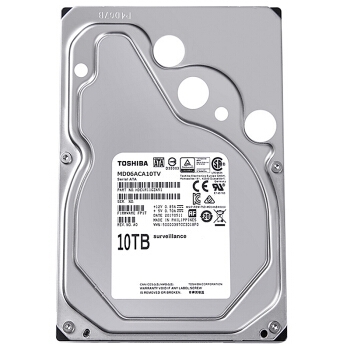 京东PLUS会员： TOSHIBA 东芝 MD06ACA10TV 7200转 256M SATA3 监控级硬盘 10TB 图2