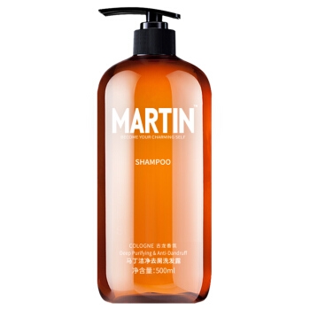 Martin 马丁 洁净洗沐套装（洗发水500ml+沐浴露500ml+赠 洗发水50ml+沐浴露50ml） +凑单品 图3