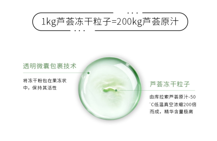 奥兰诺 祛痘芦荟凝胶250g 图3