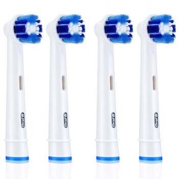 BRAUN 博朗 Oral-B 欧乐-B EB20-4 精准清洁型 电动牙刷刷头 4支装 白色 *3件 图5