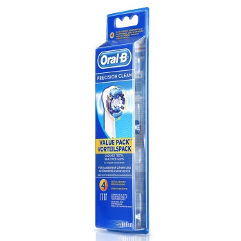 BRAUN 博朗 Oral-B 欧乐-B EB20-4 精准清洁型 电动牙刷刷头 4支装 白色 *3件 图3