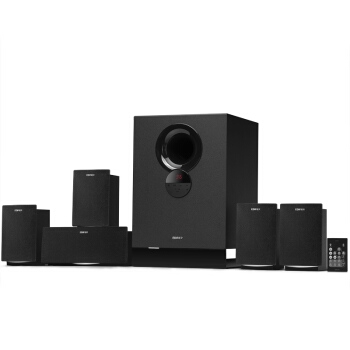 EDIFIER 漫步者 R501BT 虚拟环绕5.1声道家庭影院 黑色 图1