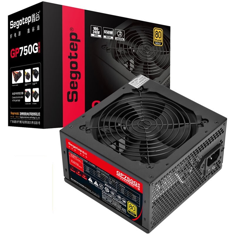 Segotep 鑫谷 额定650W GP750G爱国版电源 图1
