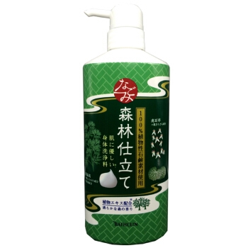 Bathclin 巴斯克林 舒和草本沐浴露 森林自然香型 600ml *6件 图1