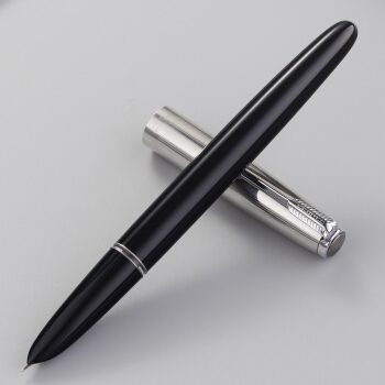 HERO 英雄 616plus 暗尖铱金钢笔 黑色 0.5mm *2件 图2