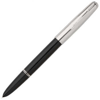 HERO 英雄 616plus 暗尖铱金钢笔 黑色 0.5mm *2件 图1