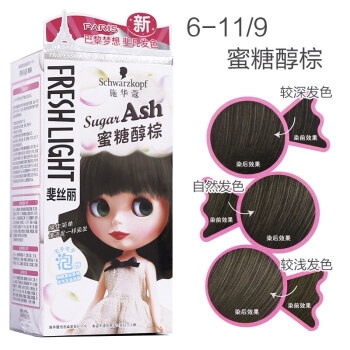 Schwarzkopf 施华蔻 斐丝丽泡泡染发乳 蜜糖醇棕 *3件 图5