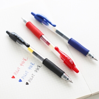 京东PLUS会员: PILOT 百乐 BL-G2-38 按动式中性笔 0.38mm 黑色 12支装 *5件 图4