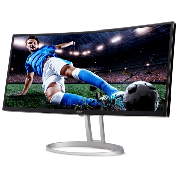 acer 宏碁 EH301CUR 30英寸 曲面电竞显示器（2560*1080、144Hz、1800R） 图3