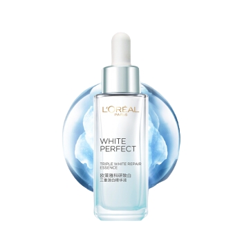 L'OREAL PARIS 巴黎欧莱雅 科研致白三重源白精华液 30ml+7.5ml*4 *2件 图1