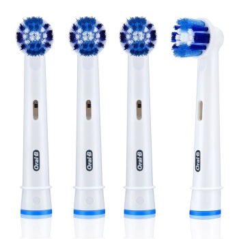 BRAUN 博朗 Oral-B 欧乐-B EB20-4 精准清洁型 电动牙刷刷头 4支装 白色 *3件 图4