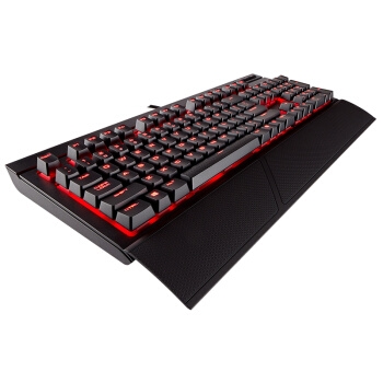 历史低价： CORSAIR 美商海盗船 K68 机械键盘 黑色 Cherry红轴 红色背光 图4