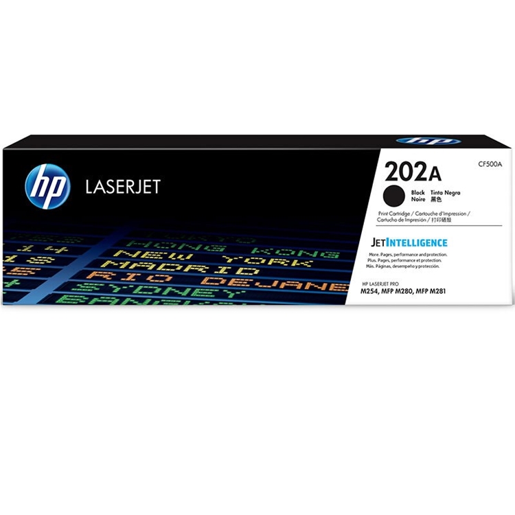 HP 惠普 CF500A 202A 黑色硒鼓 单支装 图1