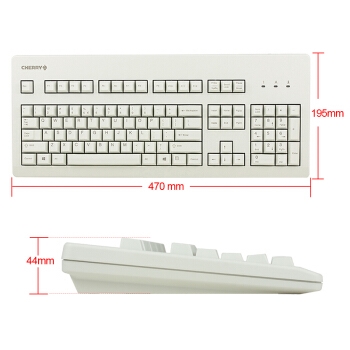 CHERRY 樱桃 G80-3000LSCEU-2 机械键盘 Cherry轴体 图3