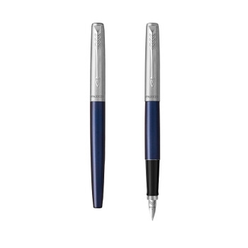 PARKER 派克 乔特系列 钢笔 蓝色白夹 *4件 图1