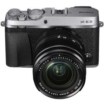 FUJIFILM 富士 X-E3（18-55mm f/2.8-4）APS-C画幅无反相机套机 银色/灰色 图3