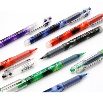 有券的上： PILOT 百乐 BL-P50 中性笔 0.5mm 12支装 3色可选 图4