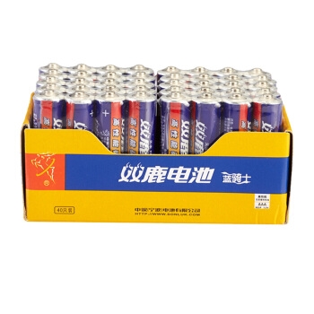 sonluk 双鹿 7号碳性电池 40粒 图1