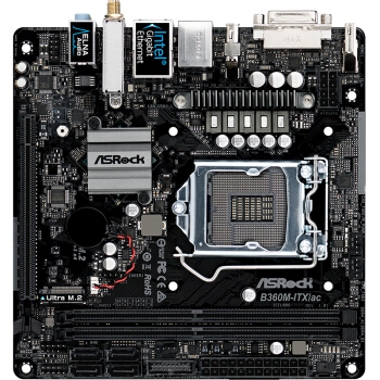 ASRock 华擎 B360M-ITX/ac 主板 图1