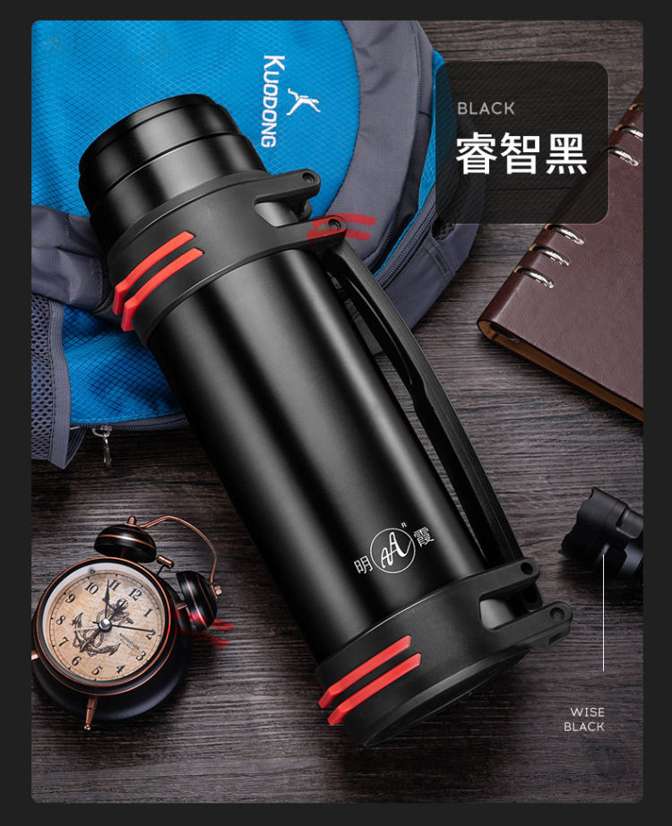 明霞 304大容量保温壶1000ml 图14