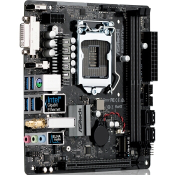 ASRock 华擎 B360M-ITX/ac 主板 图3