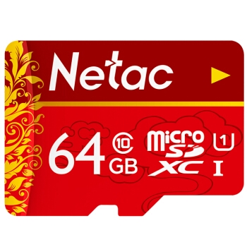粉丝价： Netac 朗科 64GB Class10 TF内存卡 图1