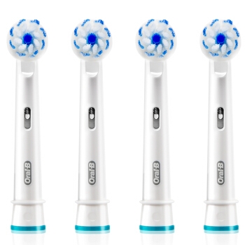 Oral-B 欧乐-B EB60-4 电动牙刷头 4支装，部分地区有货 *3件 图2