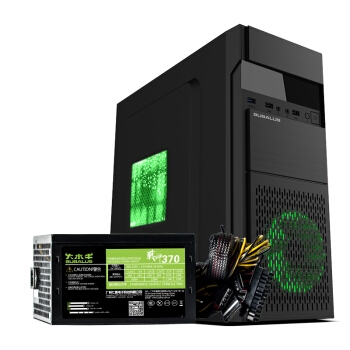 BUBALUS 大水牛 瑞祥 机箱 + 战神 额定270W 电源 套装 图1